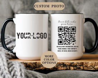 Custom Logo Mug, Employee Appreciation Gift, Bulk Mug