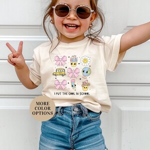 Back to School Coquette, Kids Back To School Shirt, First Day of School Shirt Girl, First Day of School Shirt, Toddler School Shirt, School
