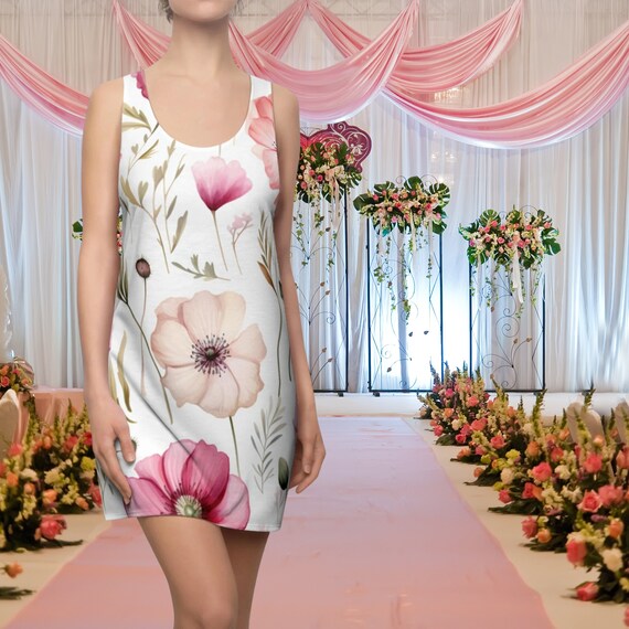 Casual flower dresses sale
