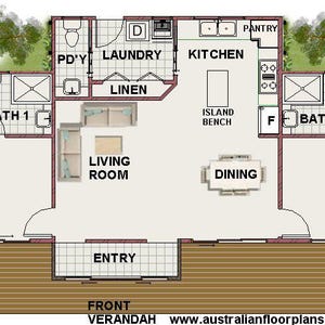 Plattegrond huis #117,8 links: moderne oma-flat: klein en klein huisontwerp: 976 m² Voeten: plattegronden voor een landelijk huis met 2 slaapkamers