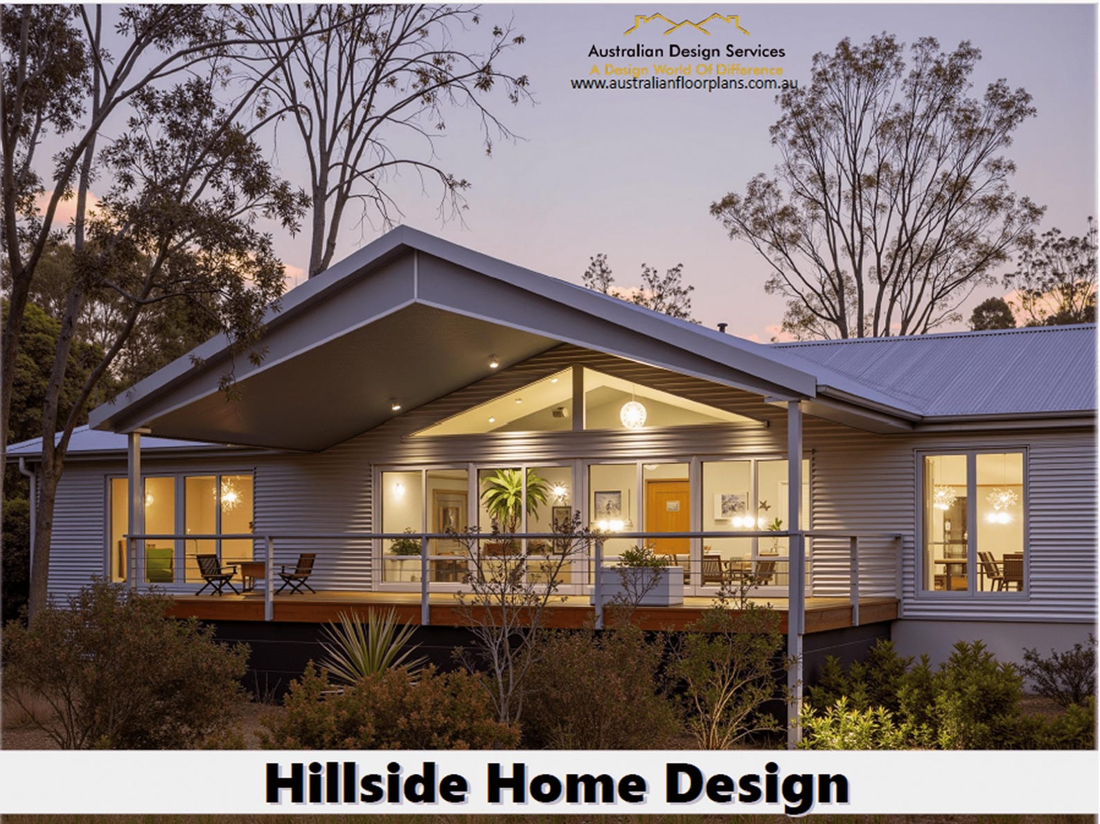 House Plan#93.6 - Elevated Home - Hillside Home Design - Pier and Beam ...