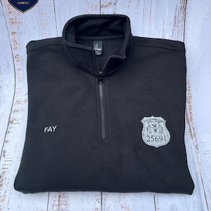 Nypd Zip up Hoodie - Etsy