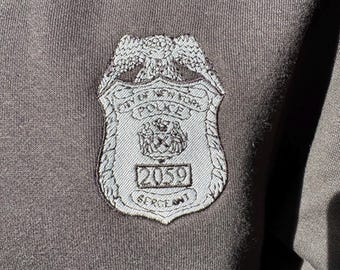NYPD Sergeant 1/4-Zip Sweatshirt