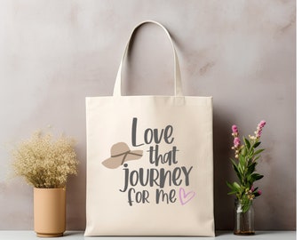 Love that journey for me tote bag, Moira Rose, David Rose, Schitt's Creek,  Rosebud Motel, Tote bag,