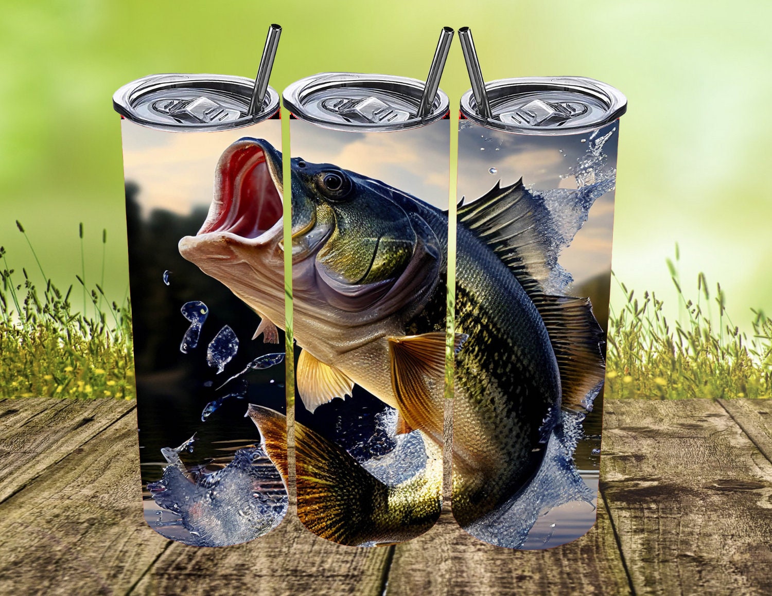 Bass Fish Cup 