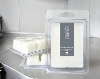 Fondants de cire parfumés à l'ambre d'Egypte, Fondants de cire de luxe faits main, Fondants de mélange de noix de coco hautement parfumé, Fondants de cire de soja de qualité supérieure, Fondants de cire forts