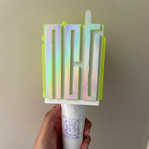 Adesivo con logo NCT Lightstick