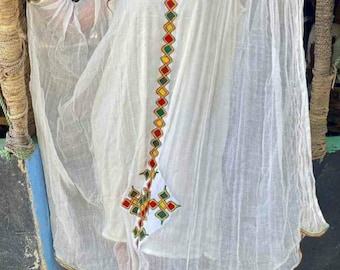 Simple habesha dress /Ethiopian habesha dress / Eritrean habesha dress / Ethiopian coffee dress