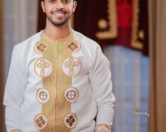 Good looking men's habesha shirt