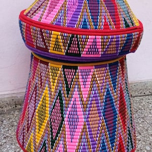 Traditional habesha Mesob werk /home decor/ habesha wedding gift and decor