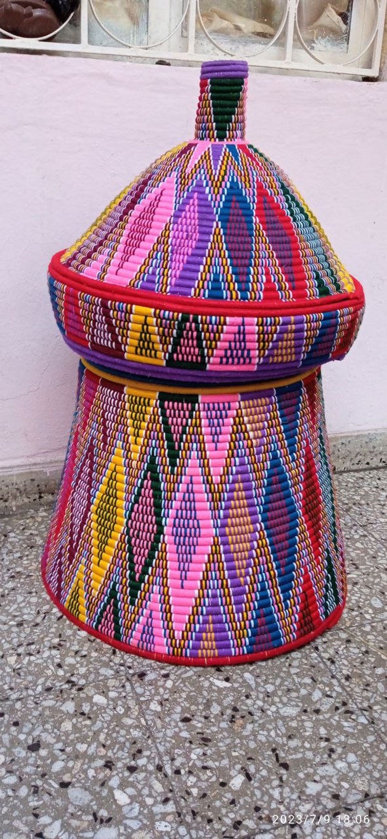 Traditional Habesha Mesob Werk /home Decor/ Habesha Wedding Gift and