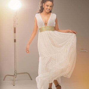 Simple menen traditional habesha dress