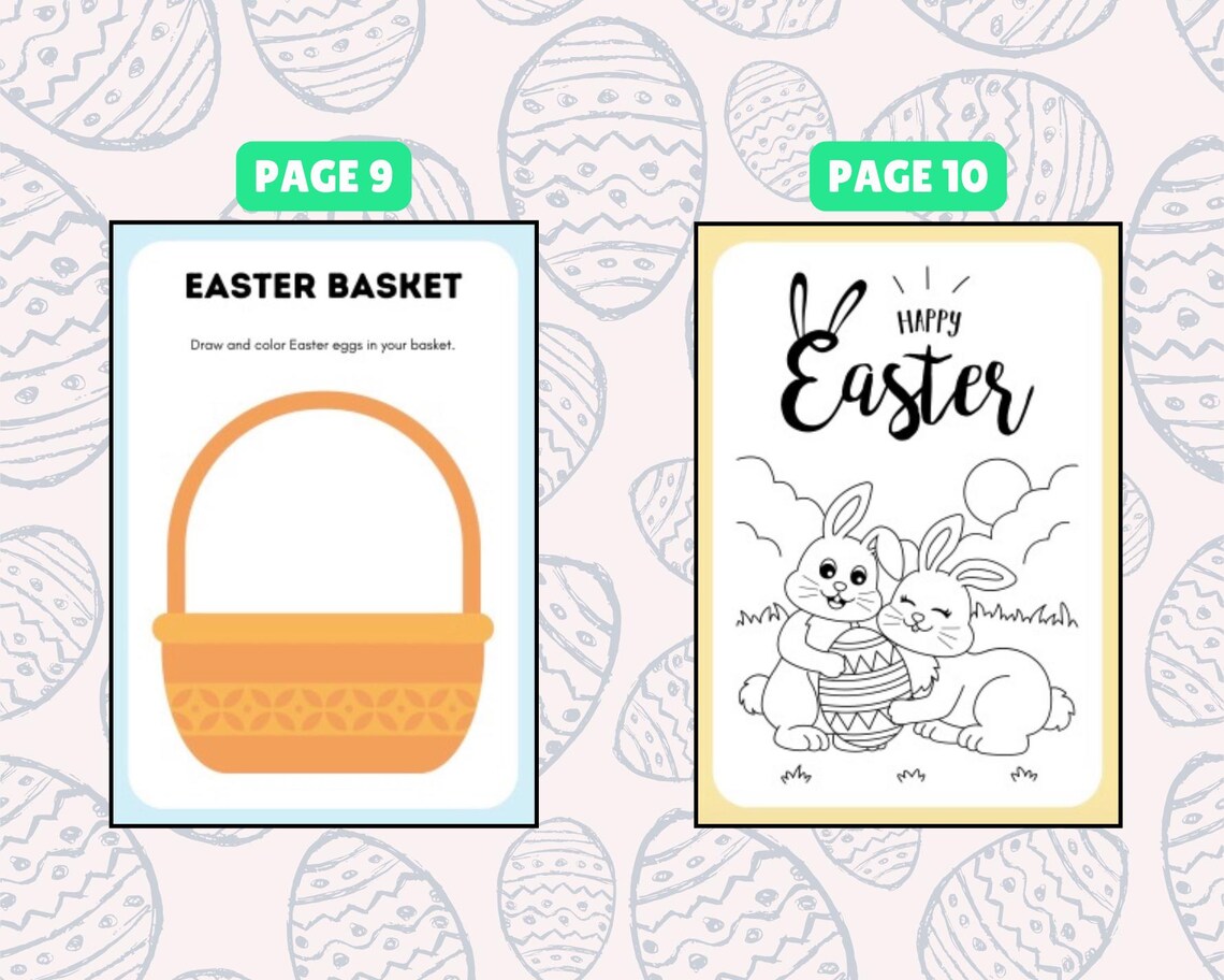 Easter Printable 10 Game Bundle | Easter Party Games | Easter Games for ...