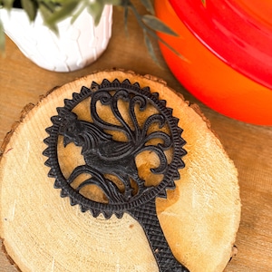 French Country Cast Iron Rooster Trivet