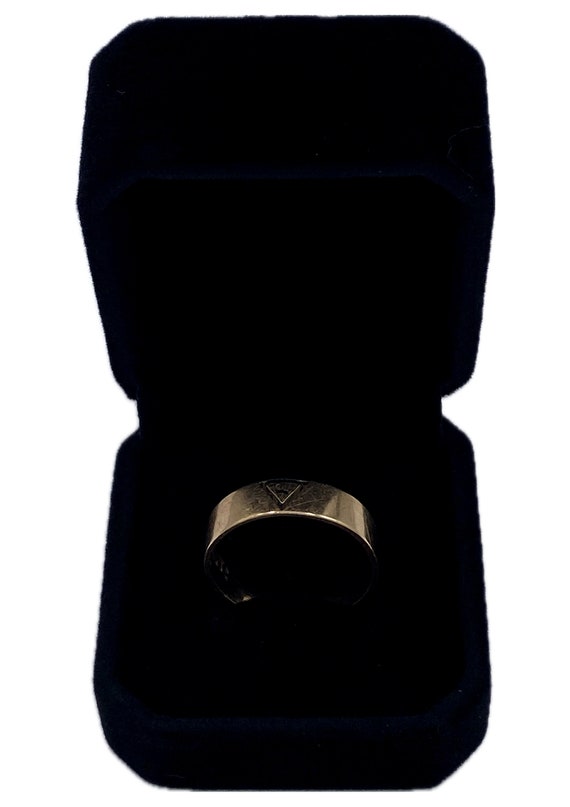 14K Gold 14th Degree Scottish Rite Masonry Ring- … - image 10