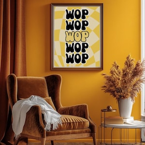Retro Kendrick Lamar Inspired Song Lyric Digital Wall Art Music Lyric Print | Hip Hop Decor - Instant Download
