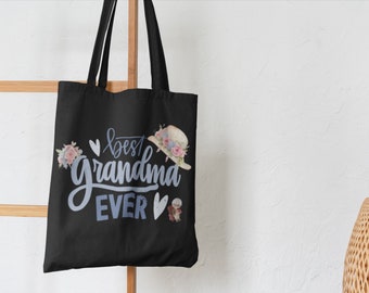 Best grandma ever Tote Bag, Gift for to grandma, Celebrate mothers day, Mothers day gift to grandma, Love grandma gift, Nana Gift, Love Nana