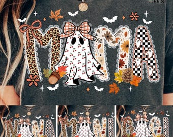 Preppy Fall Mama PNG Bundle, Halloween Coquette PNG, Pumpkin Spice Mama Mimi Nana Gigi PNG, Girly Fall Autumn Pumpkin Leopard, Fall Lace Png