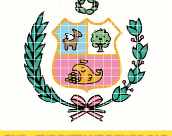 Kawaii Peru Shield png, Peruvian Shield png, National Shield of Peru png, Peru National Shield png, Peru Shield png, Peru Shield svg