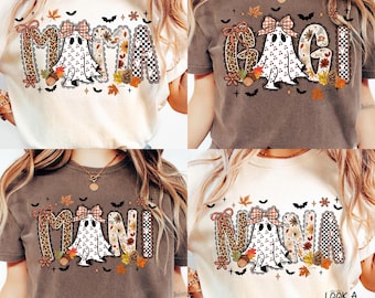 Preppy höstmamma PNG-paket, Halloween-kokett PNG, Pumpkin Spice Mama Mimi Nana Gigi PNG, flickaktigt hösthöstpumpaleopard, höstspets PNG