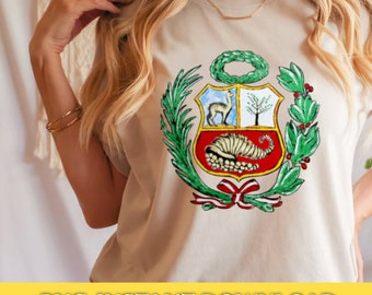 Peruvian Shield png, National Shield of Peru png, National Shield of Peru png, Peru Shield png, Watercolor Peru Shield png
