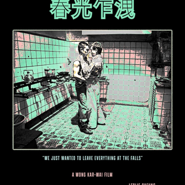 Póster "Happy Together" a Wong Kar-Wai movie.