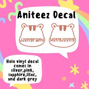 Aniteez Decal