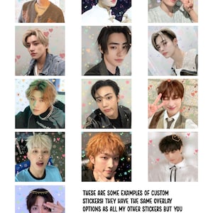 Pegatinas de correo personalizadas de Kpop