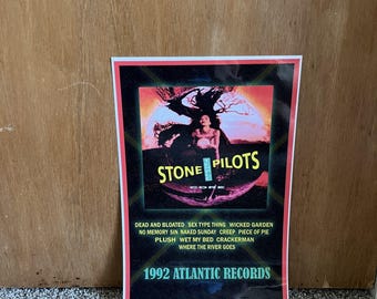 Stone Temple Pilots Core Album Poster Digital File - Etsy