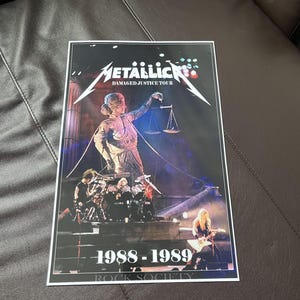 Damaged Justice Tour - Etsy