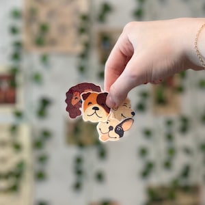 Puppy themed Hypafix tube tape stickers - Medical tape for oxygen, feeding tubes, and central lines