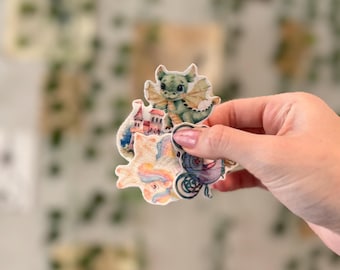 Fairytale themed Hypafix tube tape stickers - Medical tape for oxygen, feeding tubes, and central lines