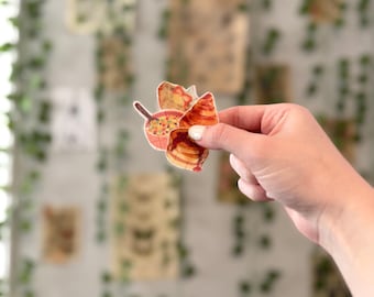Breakfast pastry themed Hypafix tube tape stickers - Medical tape for oxygen, feeding tubes, and central lines