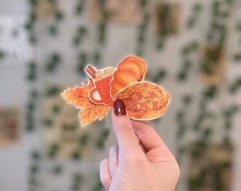 Fall themed Hypafix tubie tape stickers - Medical tape for oxygen, feeding tubes, and central lines