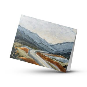 Conjunto de cartas de montanha