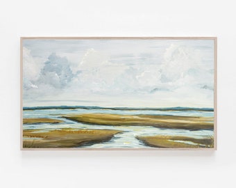 Marsh Harbor Frame TV Art
