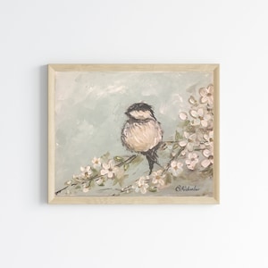 Chickadee Fine Art Print