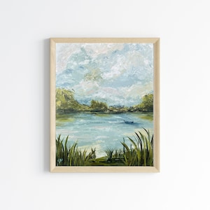 Stille Waters Kunstdruck