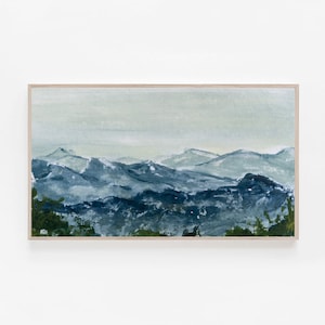 Blue Ridge Frame TV Art