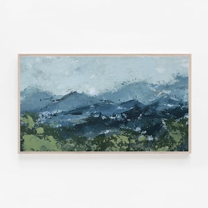Blue Ridge 2 Frame TV Art