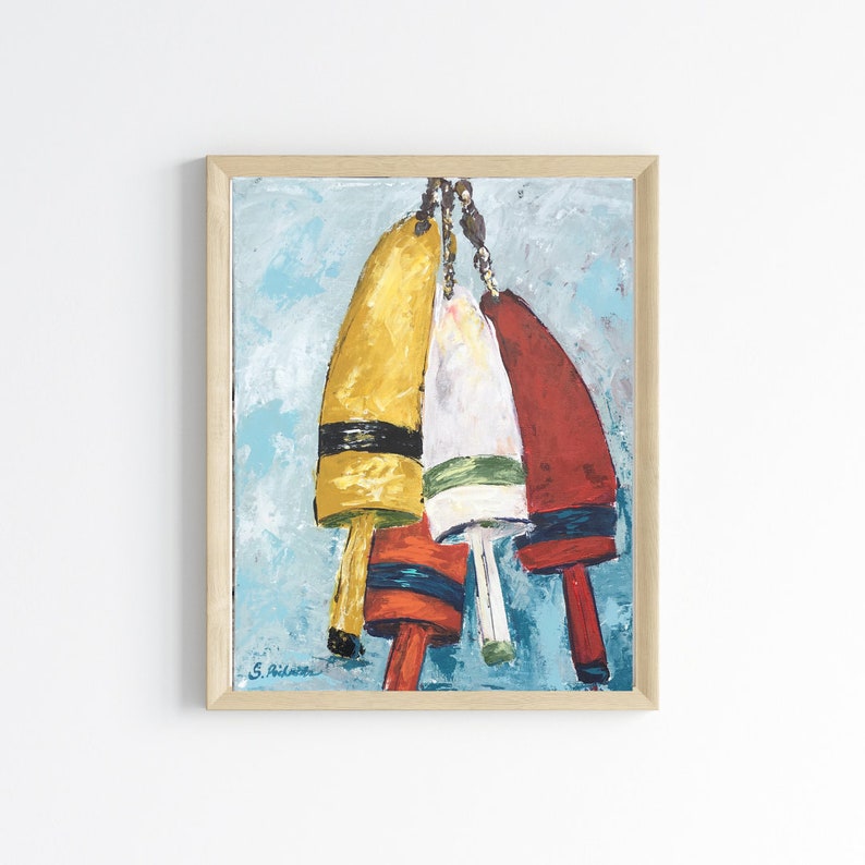 Bayside Buoy Fine Art Print image 1