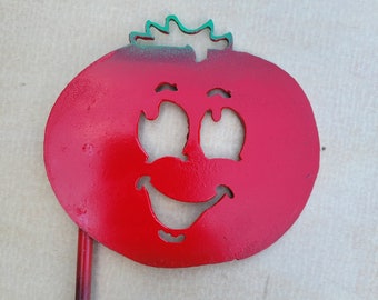 Happy Planter Garden Stakes - Tomato