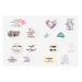 Motivational Quotes Stickers, Sticker Sheet Bundle, 5pcs ...