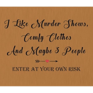 Outdoor Rug - Enter At Your Own Risk