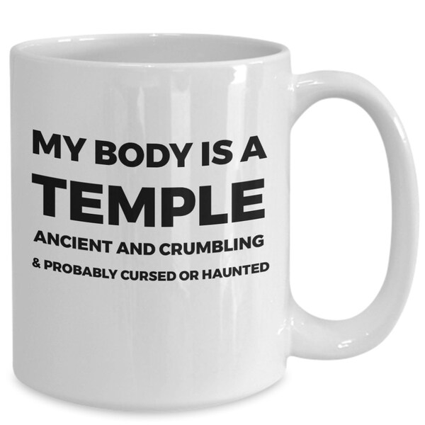 My Body is a Temple Etsy