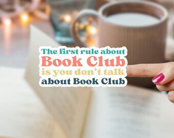 Book Club Stickers, Book Club Gifts Ideas, Book Stickers Bundle, Book Club Decals, Book Stickers Pack, Book Stickers for Kindle