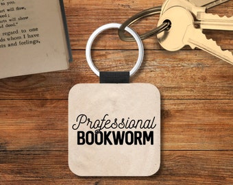 Crazy Book Lady Book Key Chain, Just a Girl Who Loves Books Book Themed Keychain, Book Themed Gifts, Book Lovers Gifts for Birthday