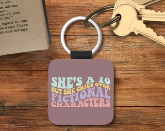 It's a Good Day to Read Book Key Chain, I Read Past My Bedtime Book Themed Keychain, Book Themed Gifts, Book Lovers Gifts for Birthday