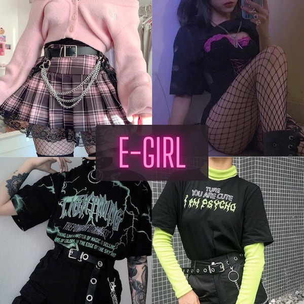 E Girl Clothing Etsy