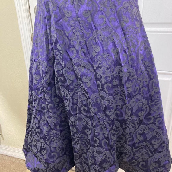 Vintage Y2K Speeckler’s Purple/Black Mini Dress |… - image 5